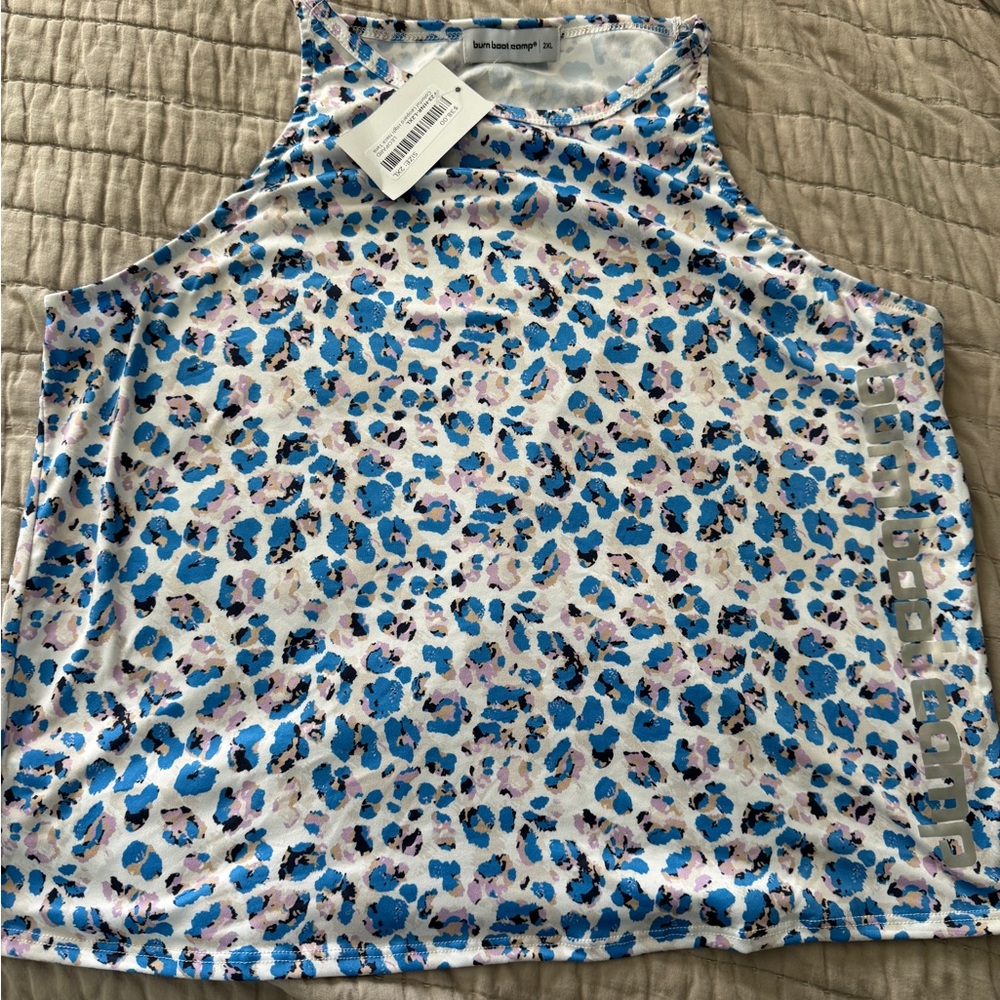 Burn bootcamp tank 2xl new with tags!